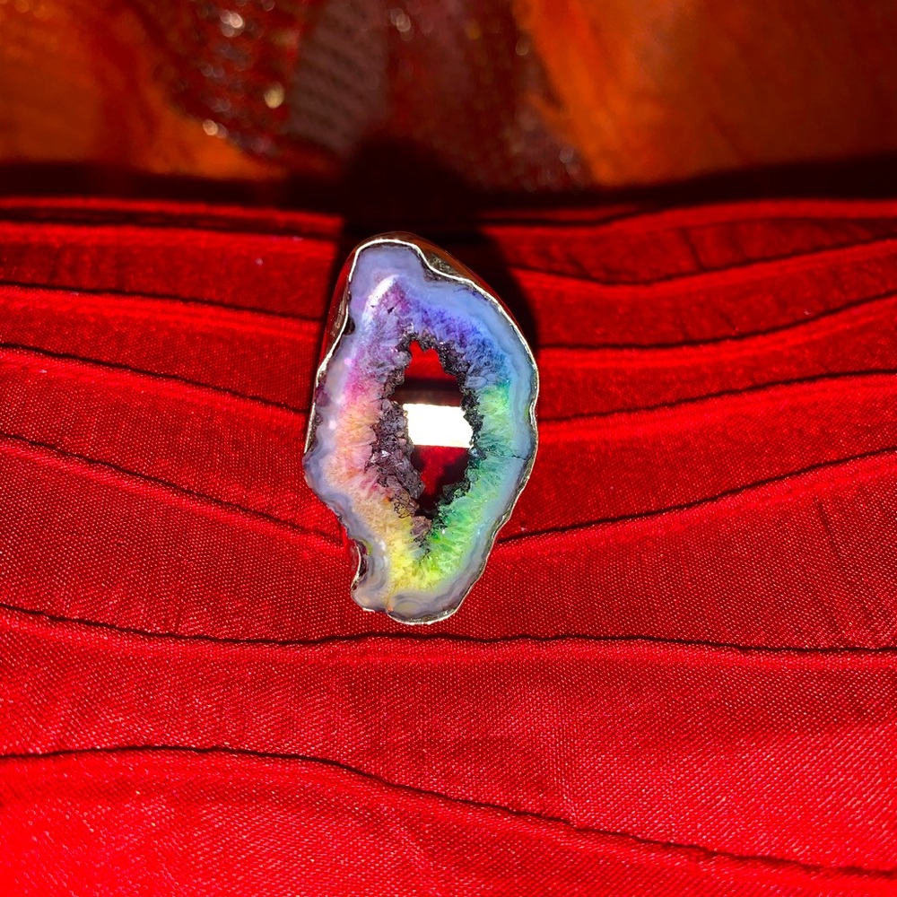 Real stone ring